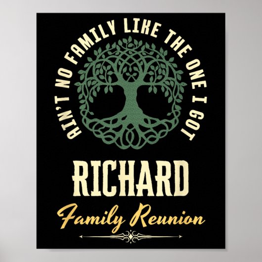 ファミリー懇親会2025マッチングデザイン- Richard ポスター (正面)