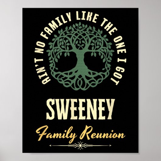ファミリー懇親会2025マッチングデザイン- Sweeney ポスター (正面)