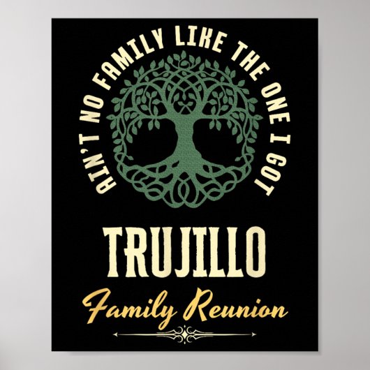 ファミリー懇親会2025マッチングデザイン- Trujillo ポスター (正面)