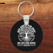 ファミリー懇親会2025私たちのルーツ深い私たちの愛Ru キーホルダー (正面)