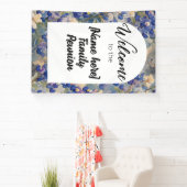 ファミリー懇親会、カントリーシックなブルーボンネット、 横断幕 (インサイチュ)