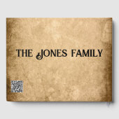 ファミリー懇親会 ゲストブック (裏面)