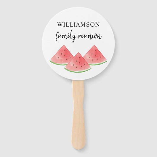 ファミリー懇親会 ハンドファン (裏面)