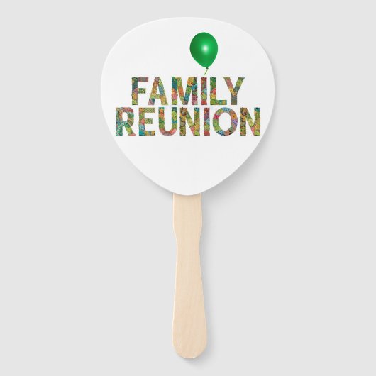 ファミリー懇親会 ハンドファン (裏面)