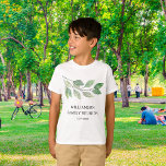 ファミリー懇親会 パーソナライズされた Tシャツ<br><div class="desc">このスタイリッシュ懇親会Tシャツは水飾色の緑がある。簡単にカスタマイズ可能Tシャツをもし何年も使いたい日を消すだけ。デザインツールを使用して、文字のサイズ、スタイル、色を変更する。このTシャツは家族の懇親会素晴らし記念品を作る。我々は我々のアートワークを作成するので、あなたは他のデザイナーからの正確な画像を見つけることができない。オリジナル水彩©ミケーレ・デイヴィス。</div>