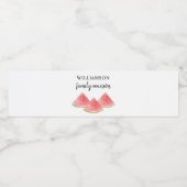 ファミリー懇親会 ペットボトルラベル (シングルラベル)