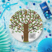 ファミリー懇親会 ペーパープレート (パーティー)