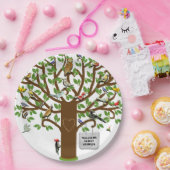 ファミリー懇親会 ペーパープレート (パーティー)