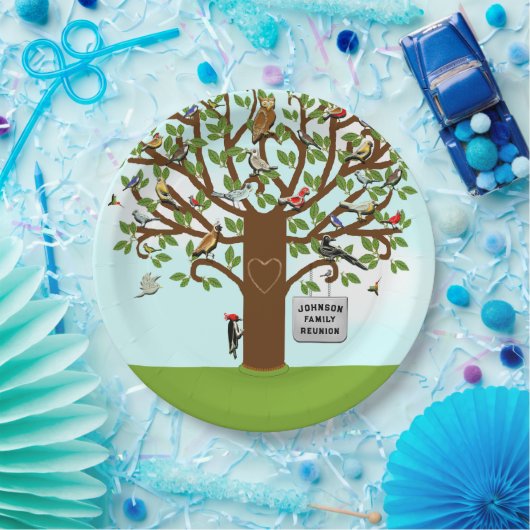 ファミリー懇親会 ペーパープレート (パーティー)