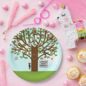 ファミリー懇親会 ペーパープレート (パーティー)