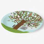 ファミリー懇親会 ペーパープレート (アングル)