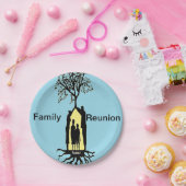 ファミリー懇親会 ペーパープレート (パーティー)