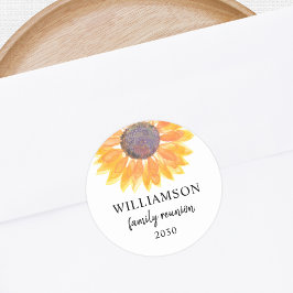 ファミリー懇親会 ラウンドシール