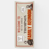 ファミリー懇親会 | 図表番号のおもしろい写真 横断幕 (縦)