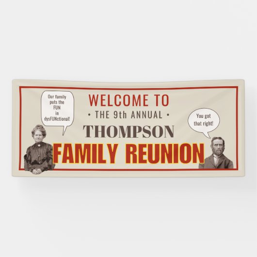 ファミリー懇親会 | 図表番号のおもしろい写真 横断幕 (横)