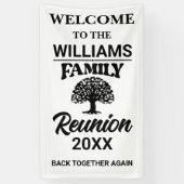 ファミリー懇親会 横断幕 (縦)