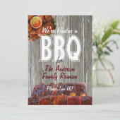 ファミリー懇親会BBQパーティー 招待状 (スタンド正面)