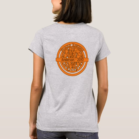 ファミリー懇親会Tシャツ Tシャツ (裏面)