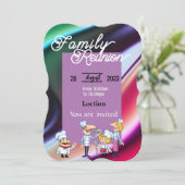 ファミリー招待状 招待状 (スタンド正面)