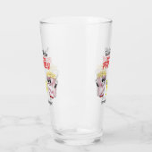 ファミリー映画館おもしろいポップコーンマスコッツピントビール タンブラーグラス (左)