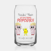 ファミリー映画館おもしろいポップコーンマスコッツ ガラス缶 (裏面)