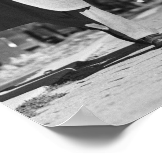 ファミリー歩く ポスター (角)