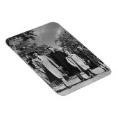 ファミリー歩く マグネット (右側)