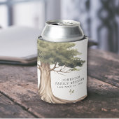 ファミリー素朴懇親会ピクニックヴィンテージツリー 缶クーラー