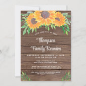 ファミリー素朴懇親会 招待状 (正面)