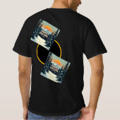 ファミリー脱出国立公園Tシャツ Tシャツ (裏面)