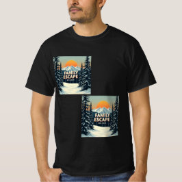 ファミリー脱出国立公園Tシャツ Tシャツ