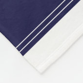 ファミリー航海のいかりボートセーラービーチ フリースブランケット (角)