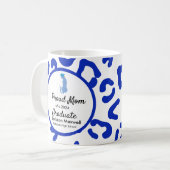 ファミリー誇りを持ったメンバーブルー版 コーヒーマグカップ (正面左)