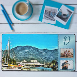 ファミリー魚釣りマリーナバラルタ0946 デスクマット