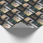 ファミリー3フォトコラージラッピング紙 ラッピングペーパー (角)