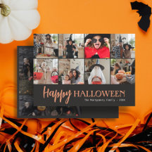 ファミリー かわいい スクリプト ハッピー ハロウィン 12 写真 ブラック