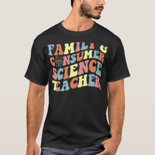 ファミリー・アンド・コンシューマー・サイエンスFacs先生レトロGro Tシャツ