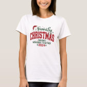 ファミリー・クリスマス2024 一緒に作る思い出 Tシャツ (正面)