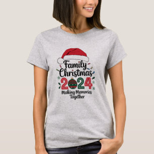 ファミリー・クリスマス2024 一緒に作る思い出 Tシャツ
