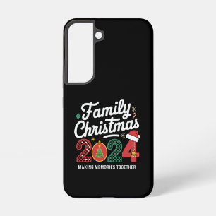ファミリー クリスマス 2024 マッチングコーデ Xmas スクワッド Samsung Galaxy S22ケース