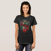 ファミリー・クリスマス 2024 一緒に作る思い出 Tシャツ (正面フル)