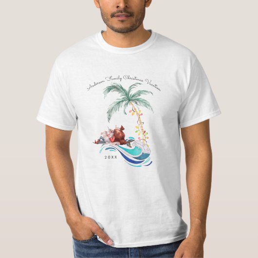 ファミリー クリスマス Tシャツ | メレカリキマカ (正面)