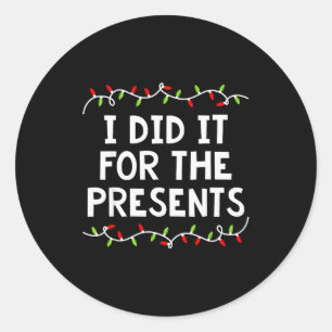 ファミリー クリスマスTシャツ おそろいの服は嫌い ラウンドシール