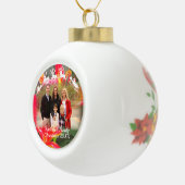 ファミリー&サンタズトナカイ1583 セラミックボールオーナメント (右)