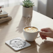 ファミリー ネーム フローラル リース コースター