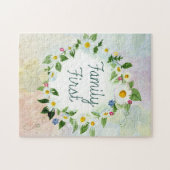 ファミリー・ファースト感動的引用文 ジグソーパズル (横)