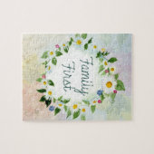 ファミリー・ファースト感動的引用文 ジグソーパズル (横)