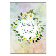 ファミリー・ファースト感動的引用文