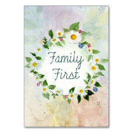 ファミリー・ファースト感動的引用文 テーブルナンバー