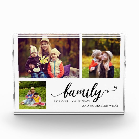 『ファミリー・フォーエバー3写真集』甘い引用文の母親 フォトブロック (正面)